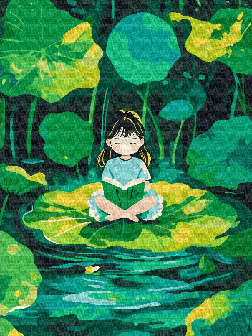 Картина по номерам Brushme Островок спокойствия 30x40 см (KBS0187)