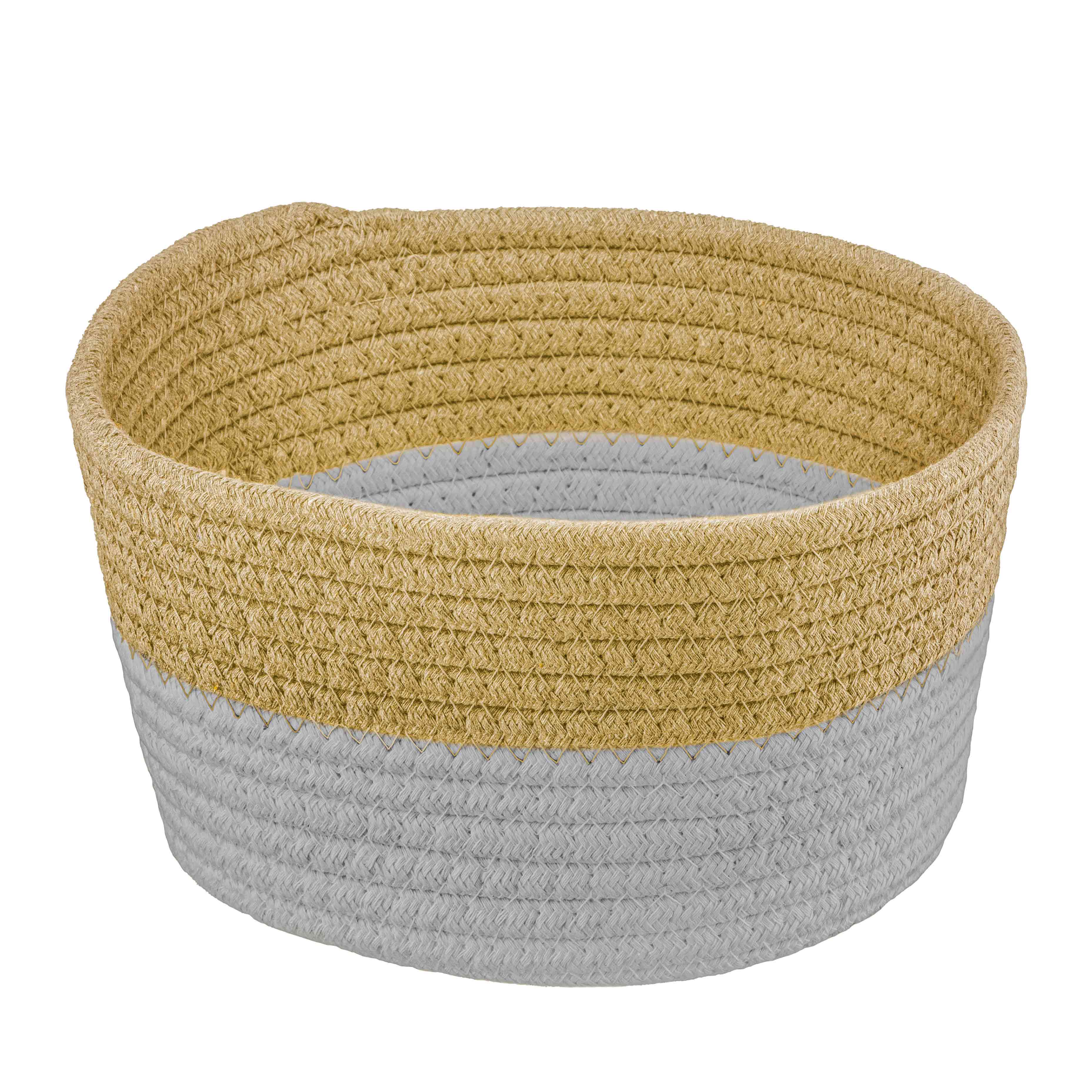 Корзина плетеная для хранения Ardesto Vigor 3,5 л Коричневый/Серый (28745471)