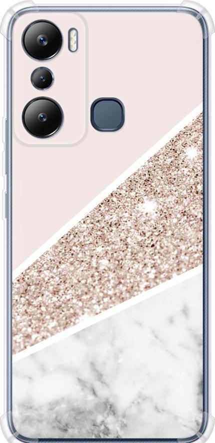 Чехол на Infinix Hot 20i Пастельный мрамор (4342sp-2964-42517)