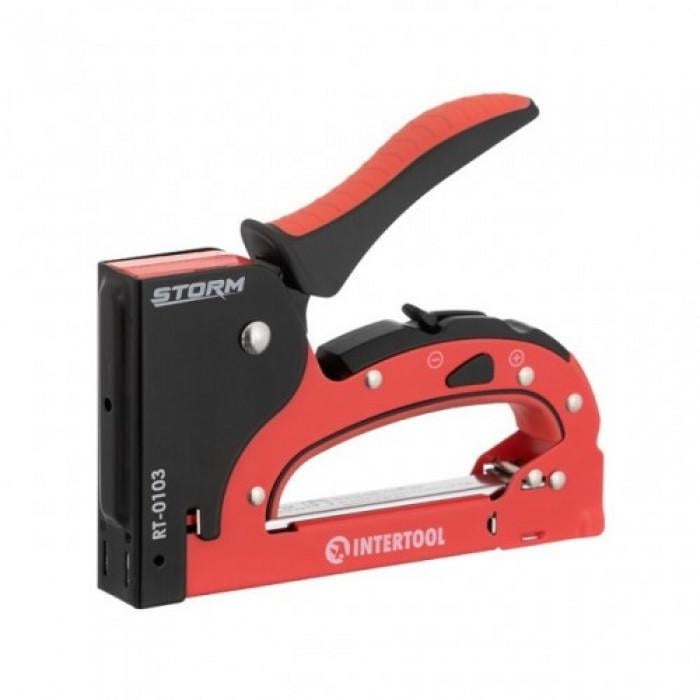 Степлер будівельний Intertool RT-0103 під скобу 11.3х0.7х4-14 мм
