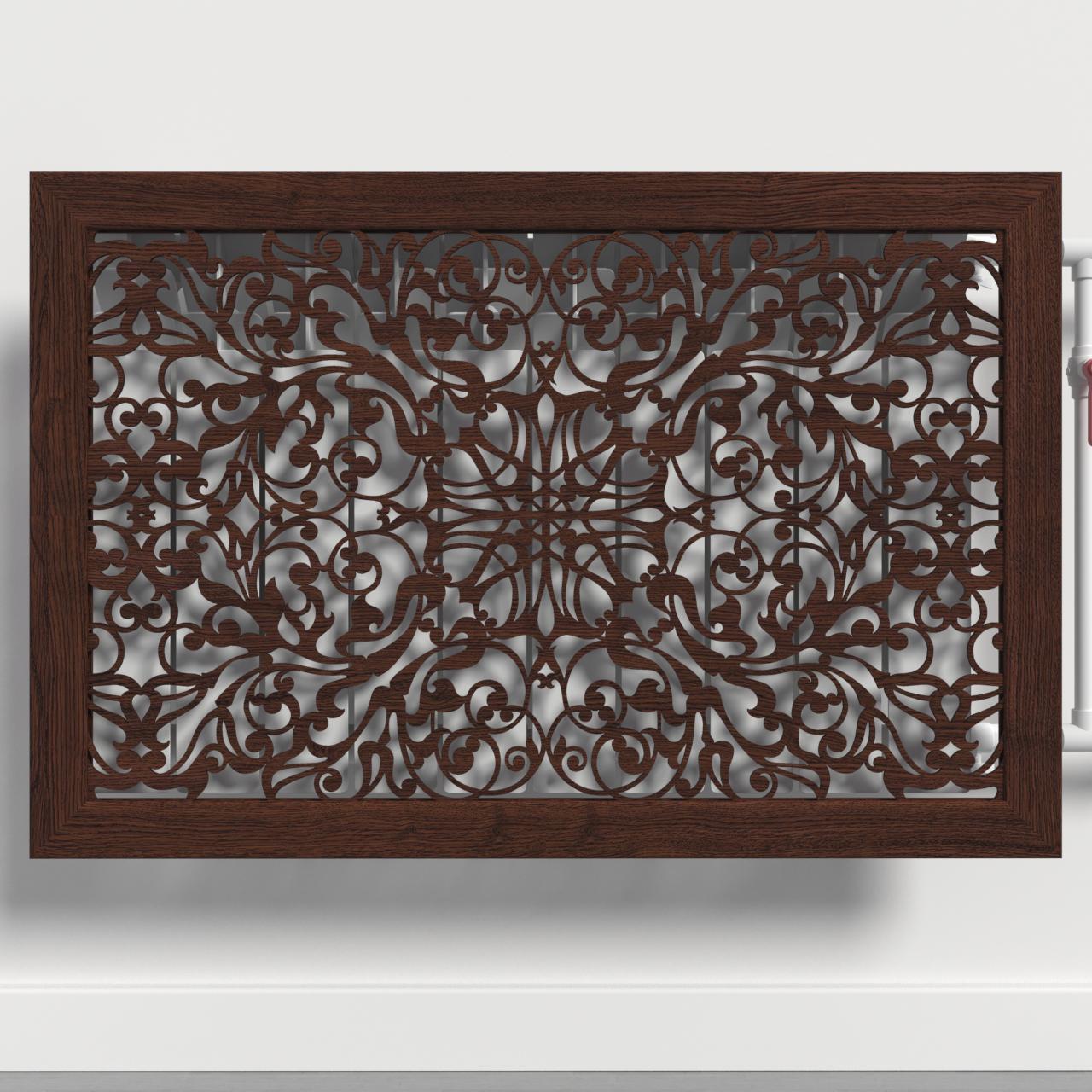 Решетка-экран на батарею SMARTWOOD 300 мм Венге (R20101110)