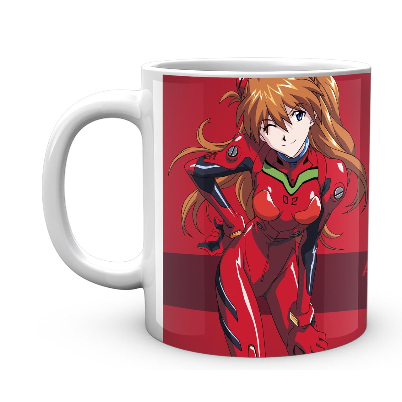 Чашка Geekland Evangelion Аска 330 мл (EVA 002.21)