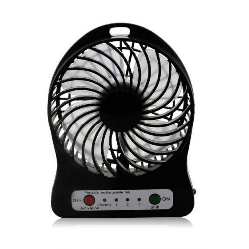 Мини-вентилятор MiniFan XSFS-01 с аккумулятором 4,5 Вт Black