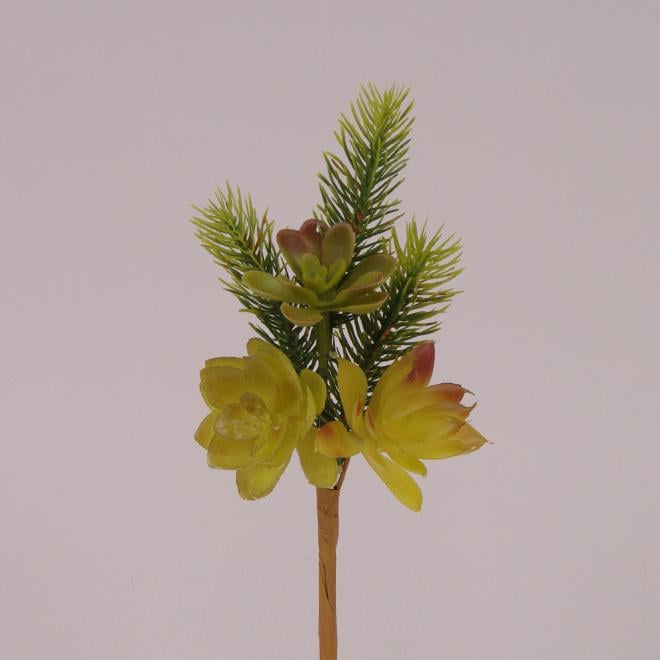 Декоративная ветка новогодняя Flora (75538)