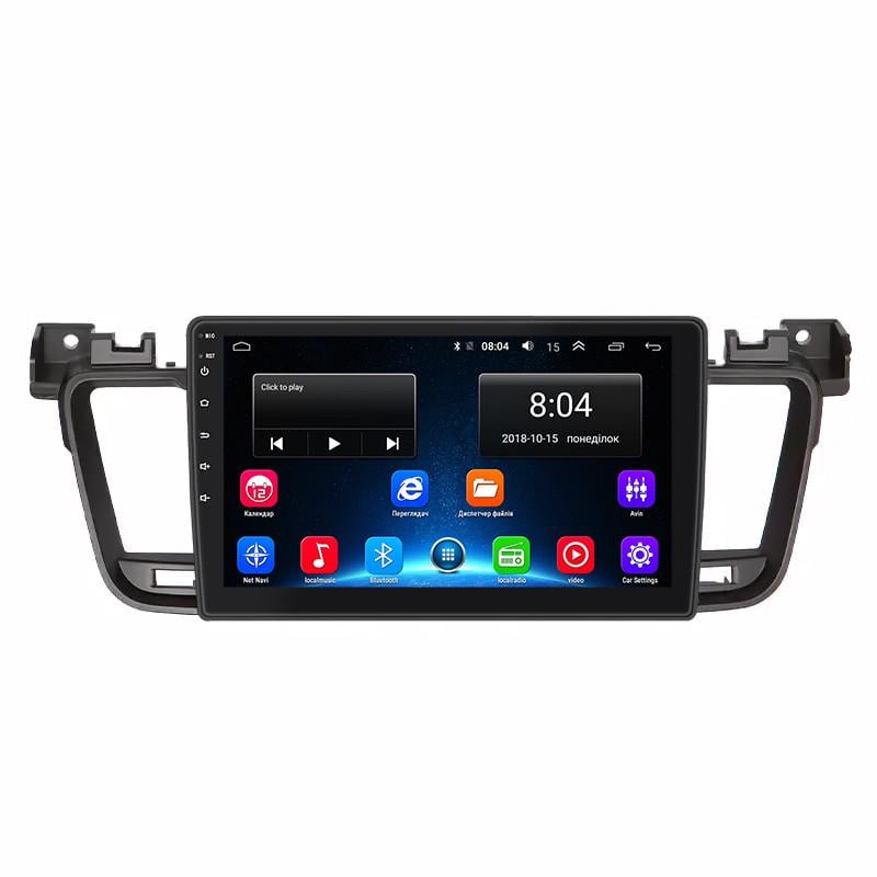 Магнітола штатна Lesko 9" для Peugeot 508 I Restyling 2014-2018 2/32Gb Wi-Fi GPS Base Магнітола штатна Lesko 9" для Peugeot 508 I Restyling 2014-2018 2/32Gb Wi-Fi GPS Base