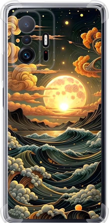 Чехол на Xiaomi 11T Арт волны (6332sp-2487-42517) Чехол на Xiaomi 11T Арт волны (6332sp-2487-42517)