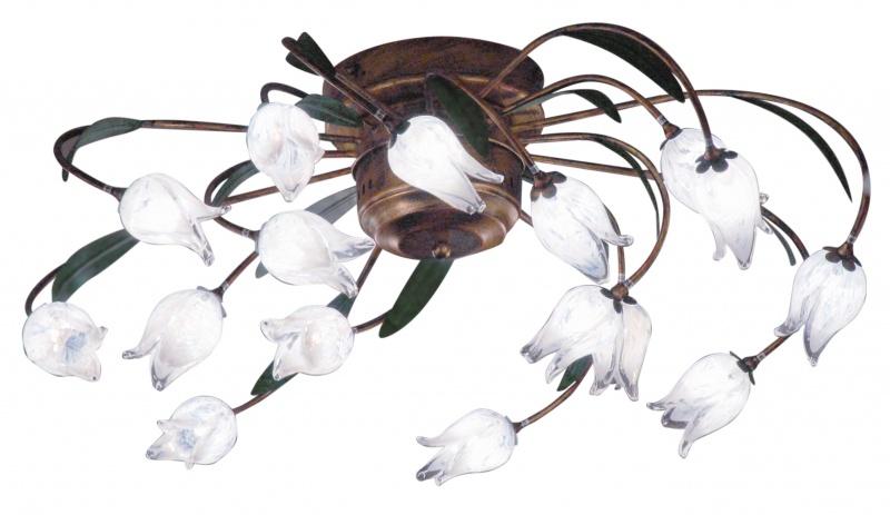 Люстра галогенная Brille BKL-194S/16 флористика