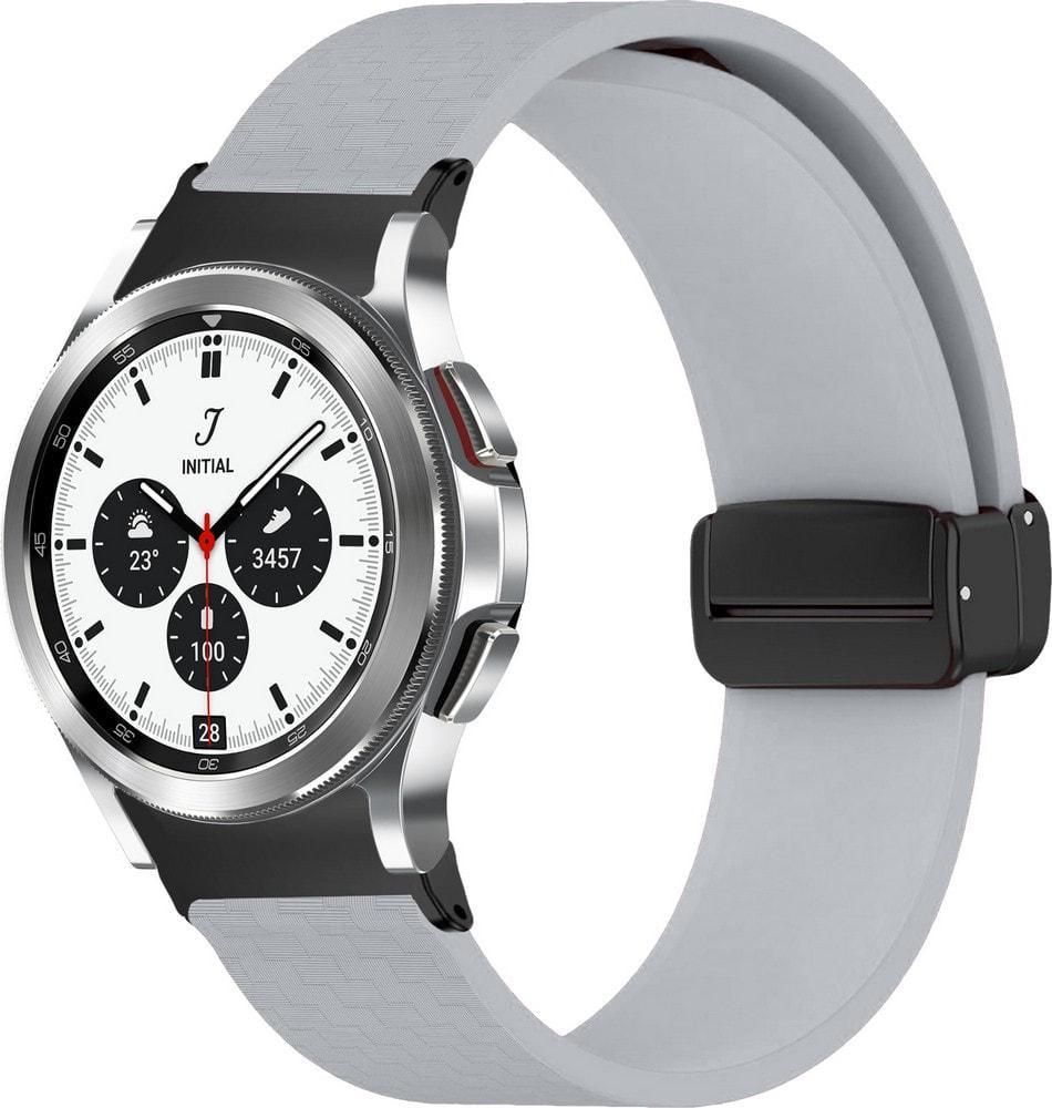 Ремешок Oncord для Galaxy Watch 4 Classic 42 мм Grey (35157-33)