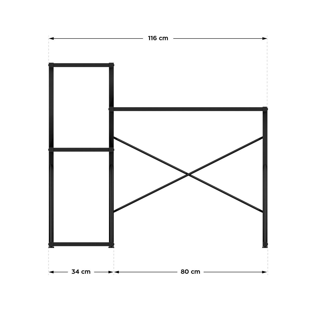 Компьютерный стол MAREK ADLER Leader 3.5 Black - фото 7 Компьютерный стол MAREK ADLER Leader 3.5 Black - фото 7