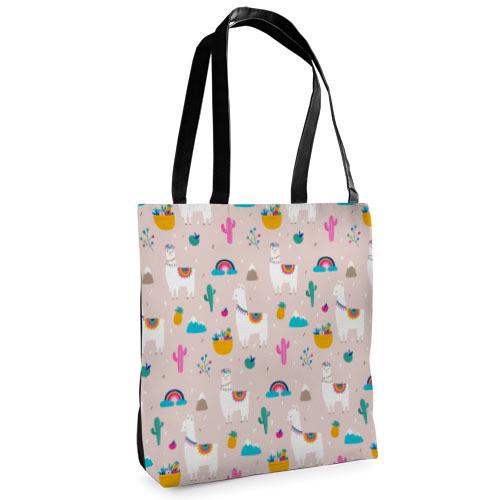 Сумка тканевая Presentville Tenderness Lama (ST 20M061 BL)
