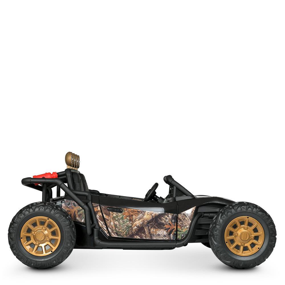 Електромобіль дитячий Bambi Racer JS3168EBLR-18 баггі двомісний 24V Чорний камуфляж (14982926) - фото 5