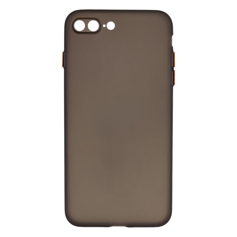 Силиконовый Чехол Ultra-thin Matte TPU with Frame для iPhone 7Plus/8Plus Черный
