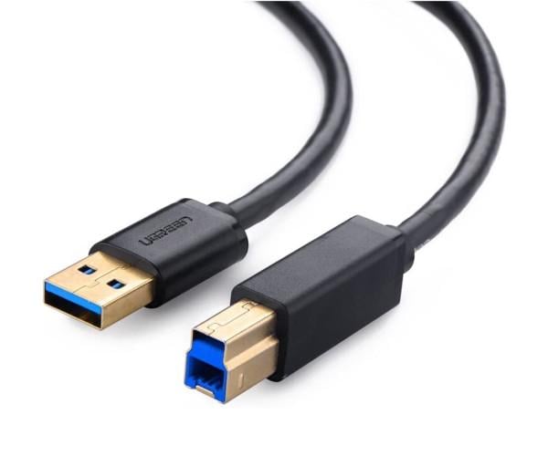 Кабель Data UGREEN US210 USB 3,0 to BM Print Cable 2 м Black
