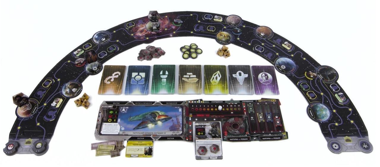 Настольная игра Star Wars Внешнее кольцо (11974) - фото 3 Настольная игра Star Wars Внешнее кольцо (11974) - фото 3