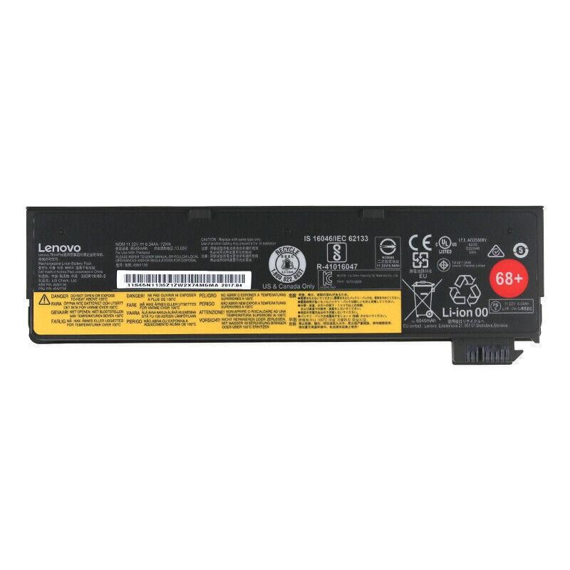 Аккумулятор для ноутбука Lenovo ThinkPad X240/X240S/X250/X260/X270/11/22 V/72 Wh/6340 mAh