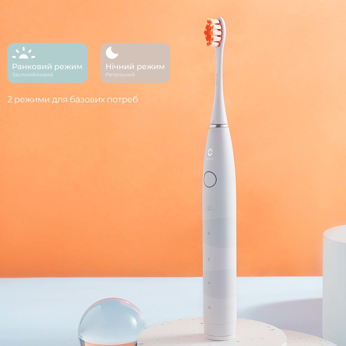 Електрична зубна щітка Oclean Flow S Sonic Electric Toothbrush White (00-00069532) - фото 9