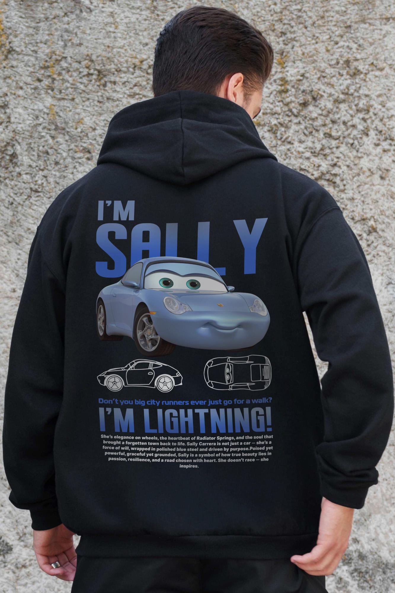 Худи-зип с принтом Without Sally  Kane S/M Black (S/M8055854)