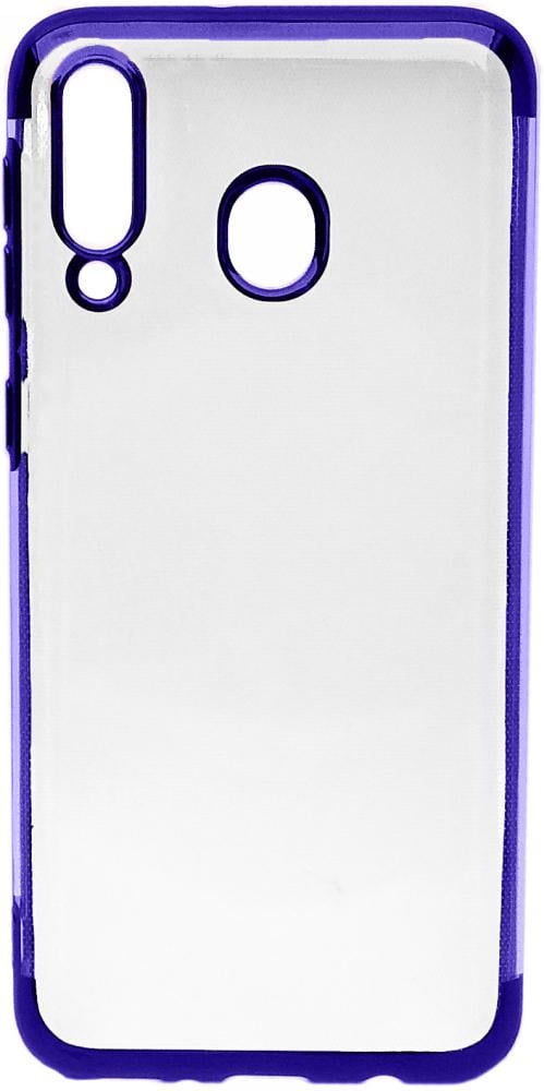 Силиконовый чехол с рамкой Samsung Galaxy M30 M305 UltraColor Blue (09754-28)