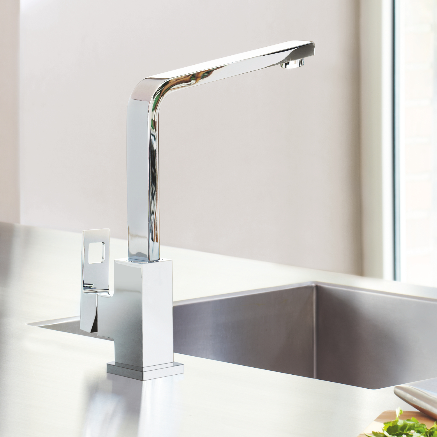 Смеситель для кухни Grohe Eurocube (31255000) - фото 8
