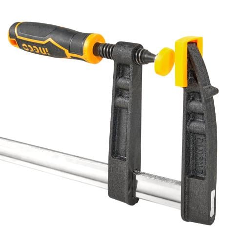 Струбцина столярна INGCO INDUSTRIAL тип-F 120x400 мм (000162384) - фото 3 Струбцина столярна INGCO INDUSTRIAL тип-F 120x400 мм (000162384) - фото 3