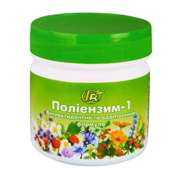 Антиоксидант Green Visa Поліензим-1 Антиоксидантна та адаптогенна формула 280 г 112 порцій (000027796)