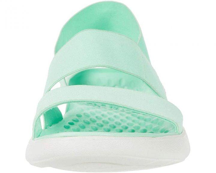 Сандалі Crocs LiteRide Stretch нар. W9/EUR 39-40 Neo Mint/White (7209547) - фото 5