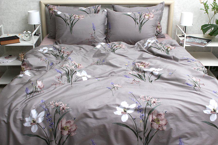 Комплект постільної білизни S530 полуторний (29-77-TAG satin 1,5-sp-538-1)