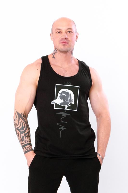 Борцовка чоловіча Носи Своє р. 48 Чорний (8013-001-33-v13)