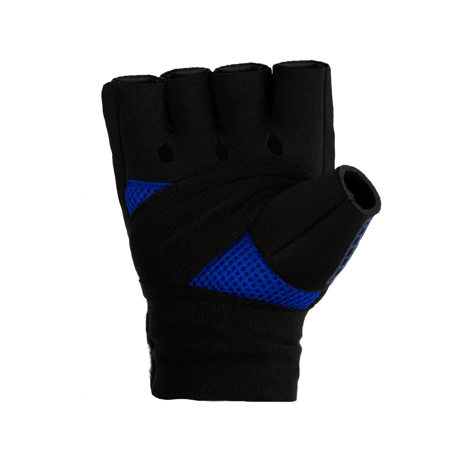Бинты-перчатки Dozen Pro Gel Air Inner Speed Wraps S/M Черно-синий - фото 4 Бинты-перчатки Dozen Pro Gel Air Inner Speed Wraps S/M Черно-синий - фото 4