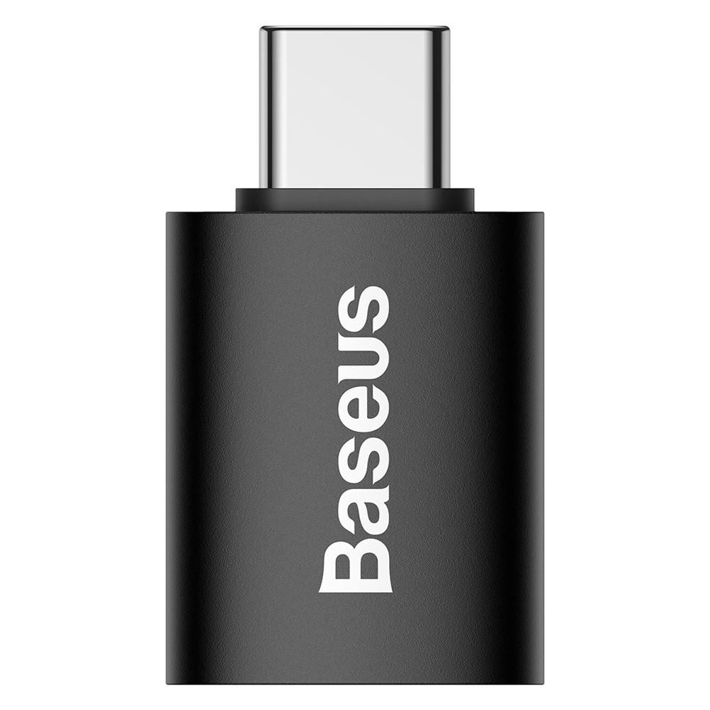 Перехідник Baseus Ingenuity ZJJQ000001 Mini OTG Type-C в USB-A 3,1 Чорний