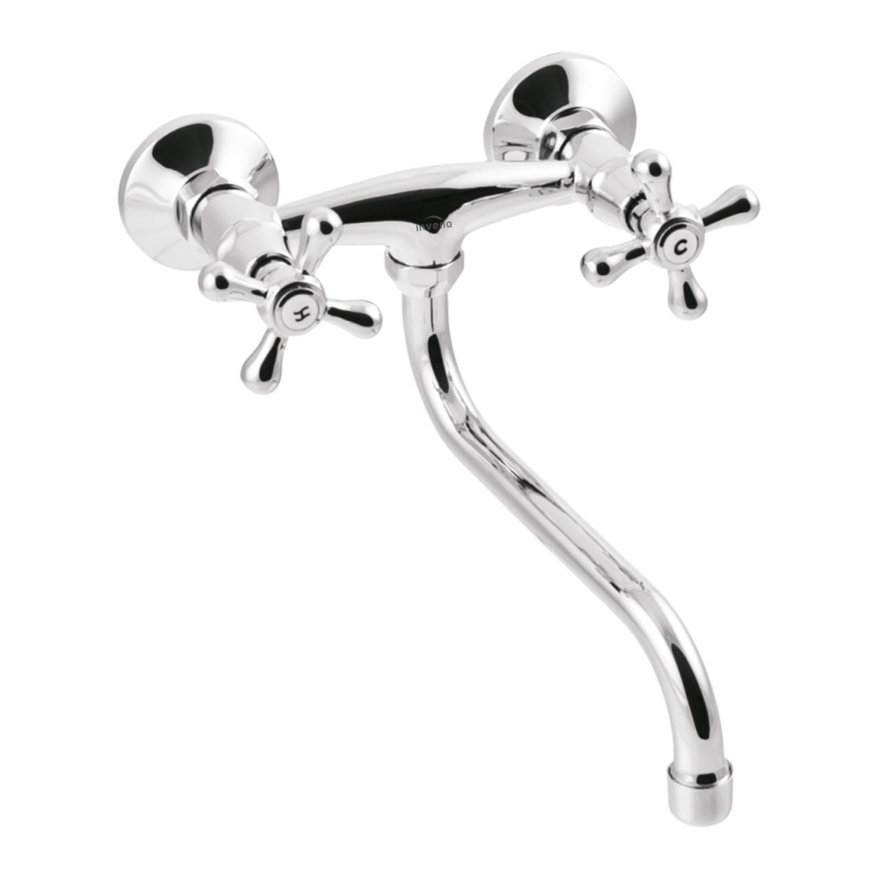 Смеситель для раковины и кухонной мойки Invena Roma BC-22-00S