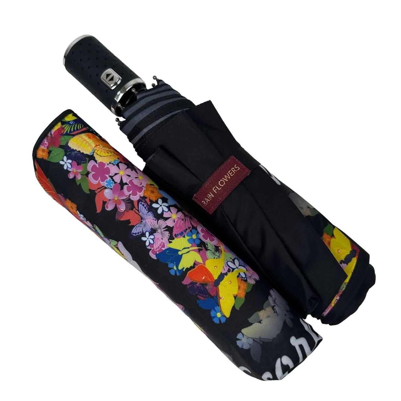 Зонт женский автомат Rain Зодиак Flower Скорпион Scorpio mini в подарочной упаковке с платком (01040-5) - фото 7