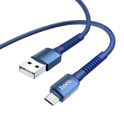 Кабель HOCO Micro USB Especial X71 1 м 2,4 A Blue (546455)