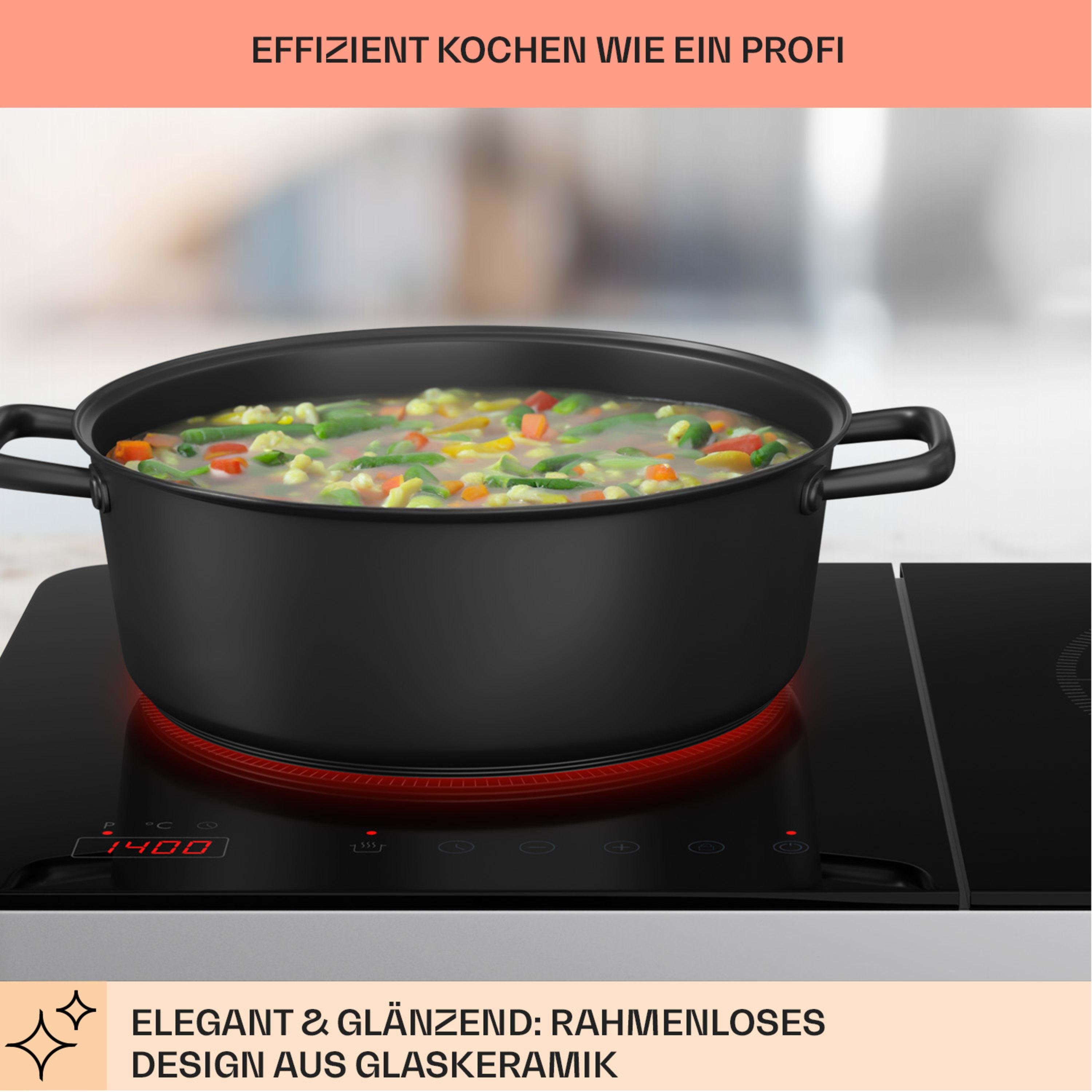 Варочная поверхность индукционная KLARSTEIN Cookio (10045282) - фото 5 Варочная поверхность индукционная KLARSTEIN Cookio (10045282) - фото 5