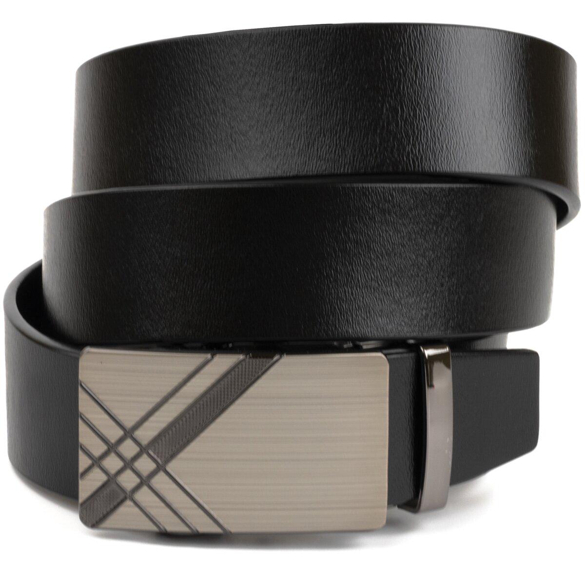 Ремень мужской Vintage 20208 Черный