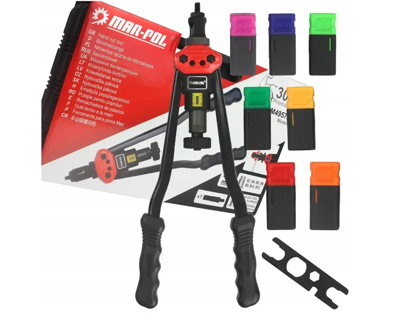 Заклепочник ручний MARPOL M49572 410 мм (M49572)