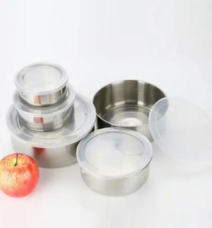 Набор контейнеров Protect Fresh Box с крышкой нержавеющая сталь 5 шт. - фото 3