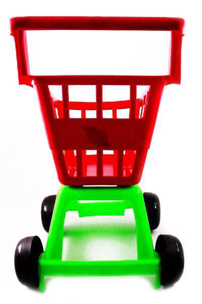 Детская тележка для супермаркета Красный (27200-1) - фото 4 Детская тележка для супермаркета Красный (27200-1) - фото 4