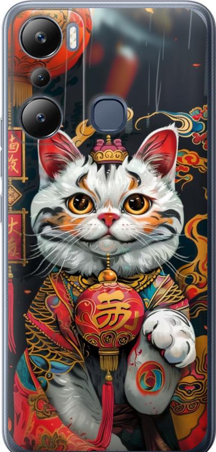 Чехол на Infinix Hot 20i China Cat v2 (6135u-2964-42517)