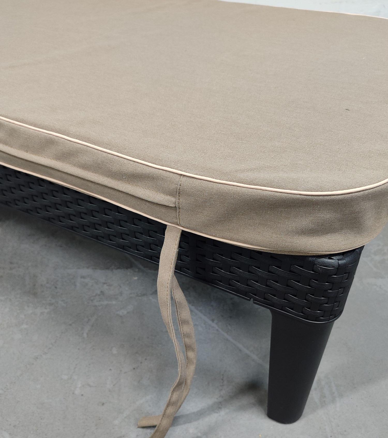 Матрас для шезлонга eGarden Mare двухсторонний акрил 195x58x6 см Кофейный (5748) - фото 3 Матрас для шезлонга eGarden Mare двухсторонний акрил 195x58x6 см Кофейный (5748) - фото 3