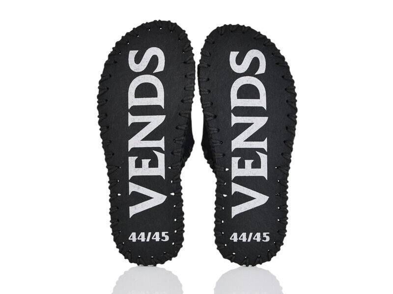 Тапочки фетровые мужские VENDS 322 р. 44-45 Черный - фото 3 Тапочки фетровые мужские VENDS 322 р. 44-45 Черный - фото 3