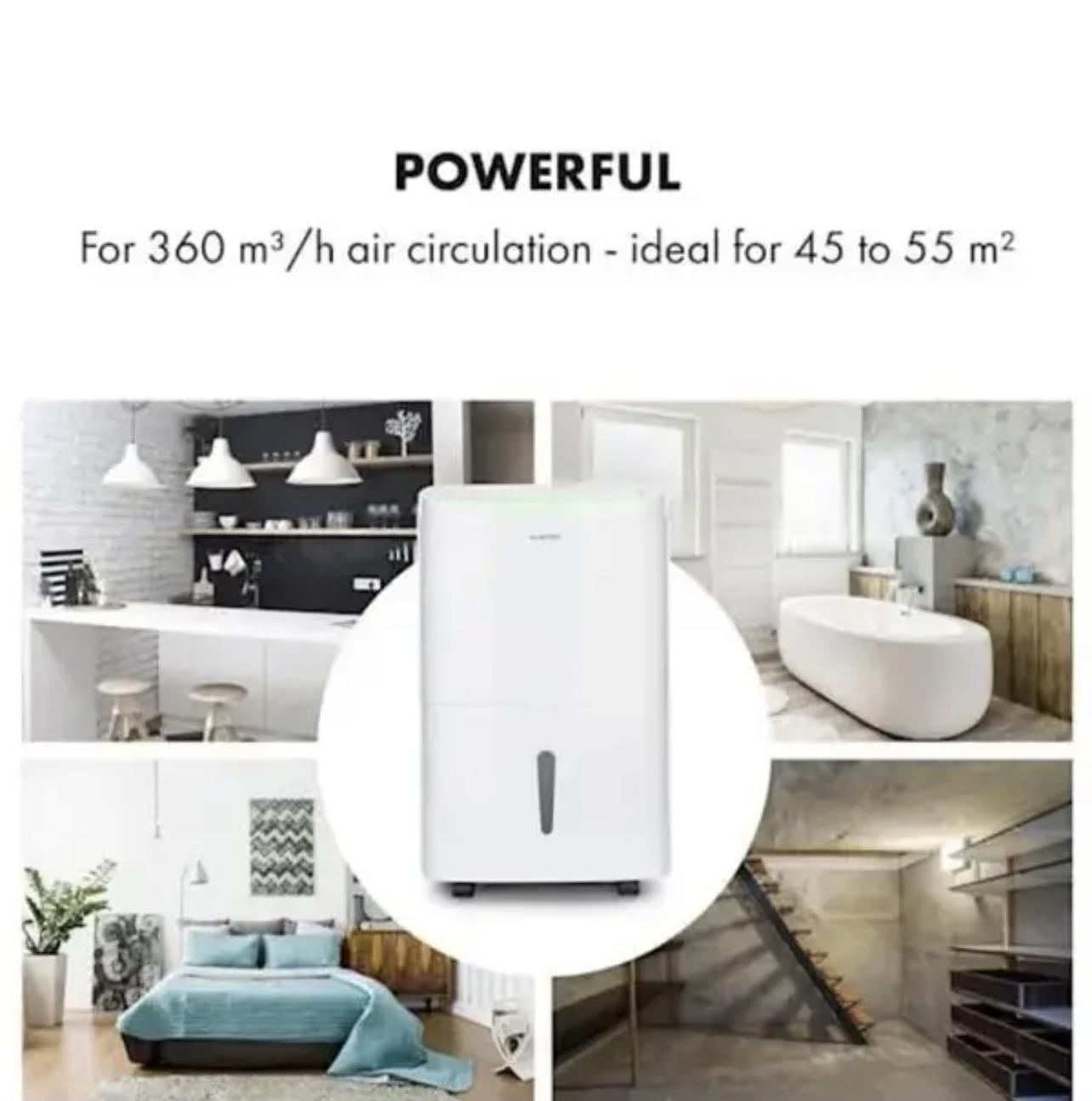 Осушувач повітря Klarstein DryFy Connect 50 WiFi компресія 40 л 45-55 м2 - фото 5