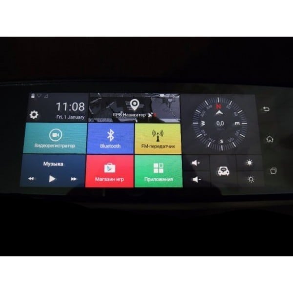 Видеорегистратор зеркало DVR D35 Car Full HD 1080 и камерой заднего вида - фото 3 Видеорегистратор зеркало DVR D35 Car Full HD 1080 и камерой заднего вида - фото 3