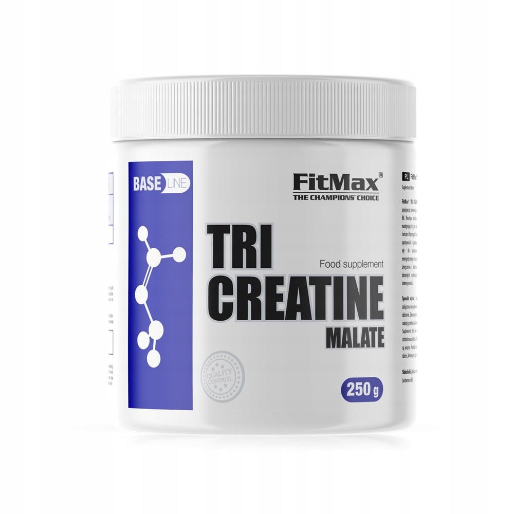 Три-креатин малат FitMax Base Tri Creatine Malate Natural 250 g