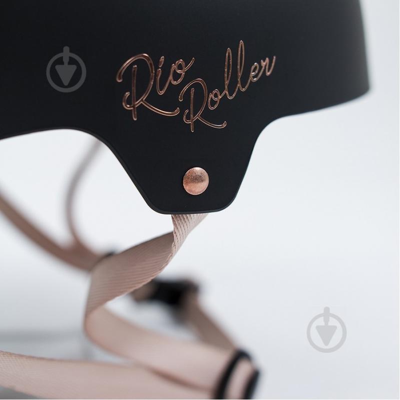 Шолом Rio Roller Rose 49-52 Black - фото 4 Шолом Rio Roller Rose 49-52 Black - фото 4