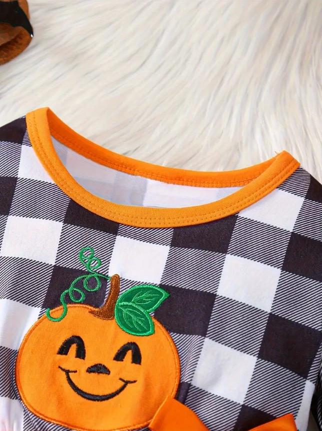 Карнавальный костюм на Хэллоуин платье с тыквой для девочки 5-6 г. (2780823224) - фото 6 Карнавальный костюм на Хэллоуин платье с тыквой для девочки 5-6 г. (2780823224) - фото 6