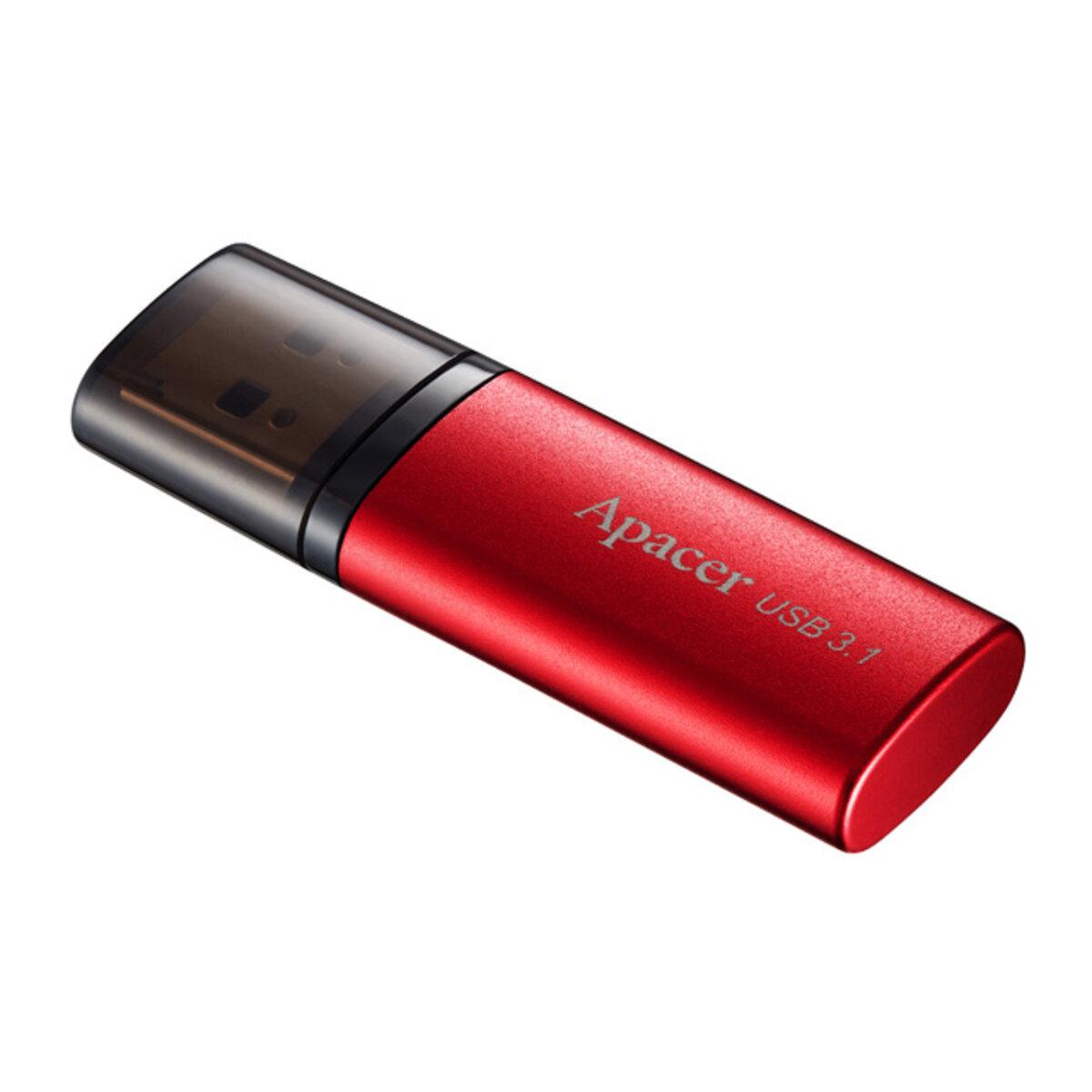 Флеш-пам'ять для ноутбука Flash Apacer USB 3.1 AH25B 64Gb Red (AP64GAH25BR-1)