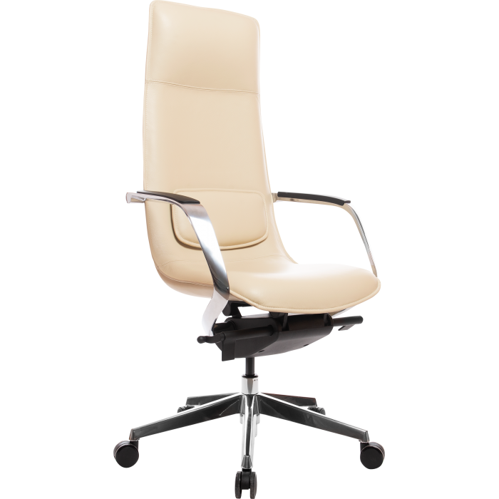 Кресло офисное GT Racer X-003A Leather Beige