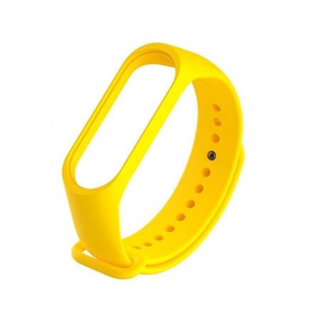 Ремінець для фітнес браслета Xiaomi Mi Band 3 4 Yellow Ремінець для фітнес браслета Xiaomi Mi Band 3 4 Yellow