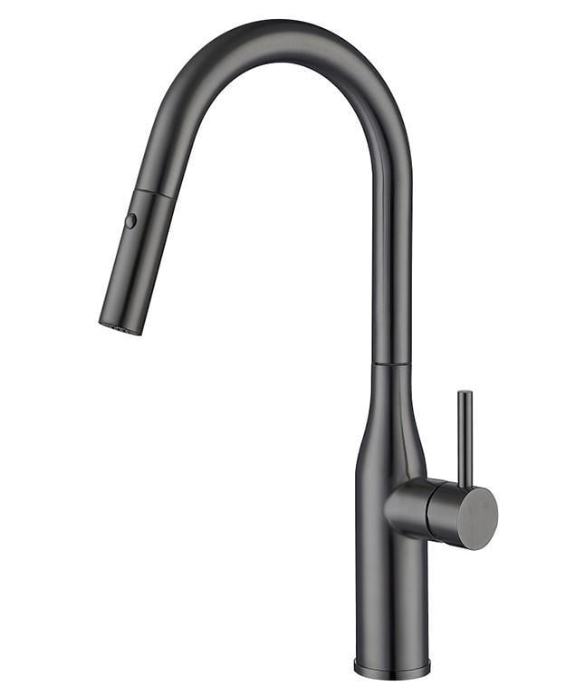 Смеситель для кухни KOER KI-70004-07 с выдвижным изливом (KR3387)